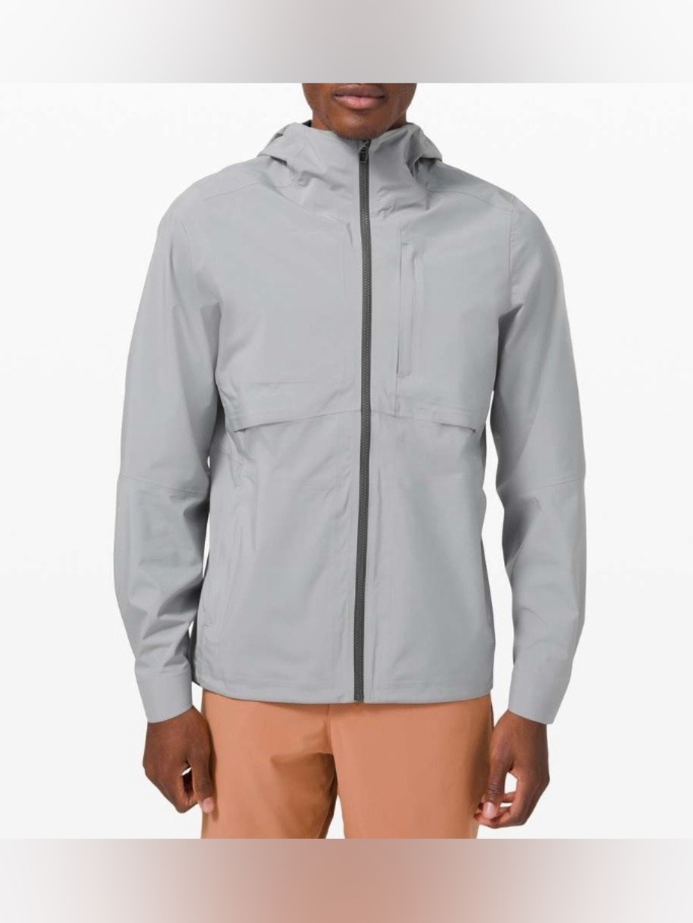 LULULEMON Rhino Grey Outpour Shell Jacket